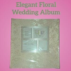 Elegant Gold Wedding Engagement Memories Photo Album 300 4x6